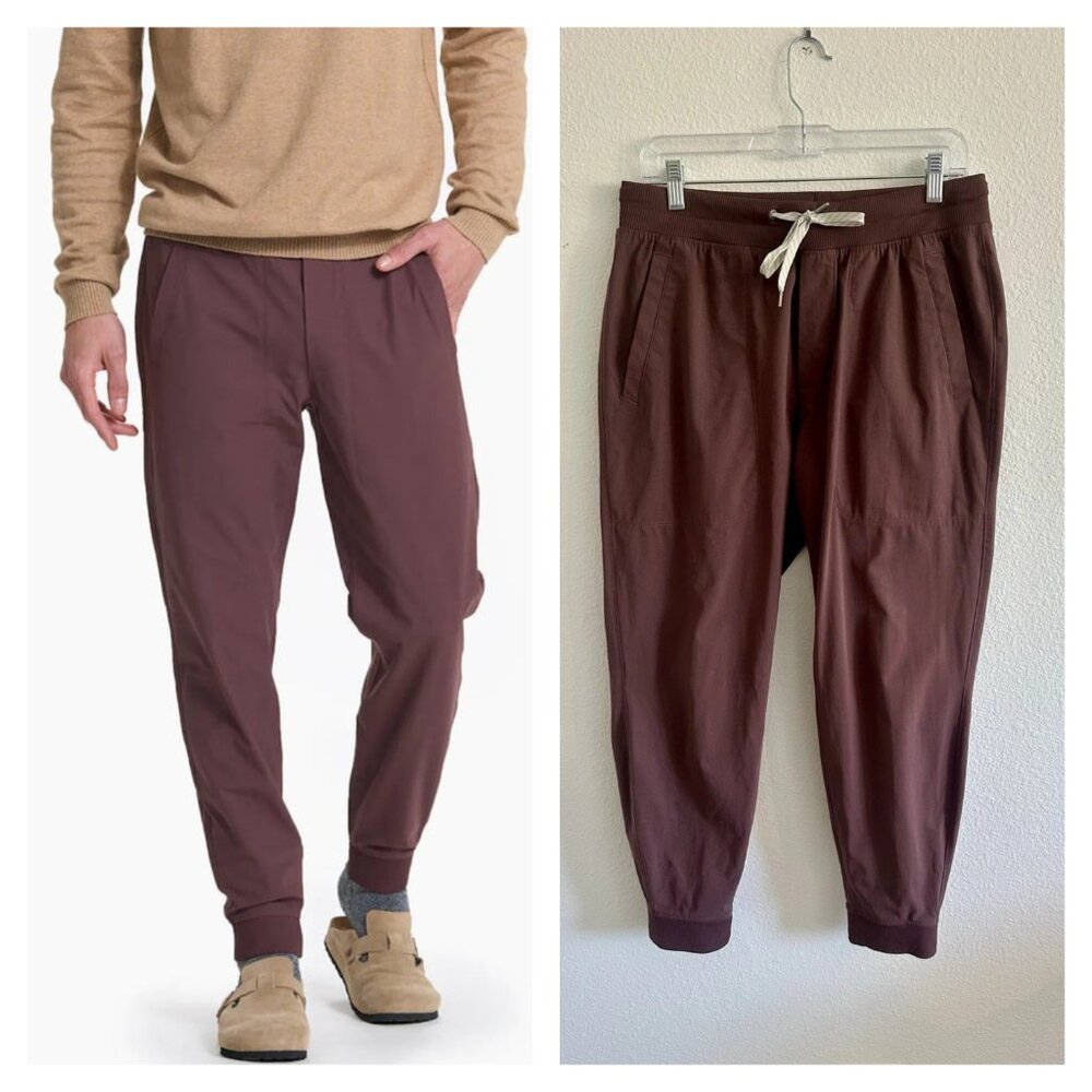 Vuori Men's Joggers in Brown